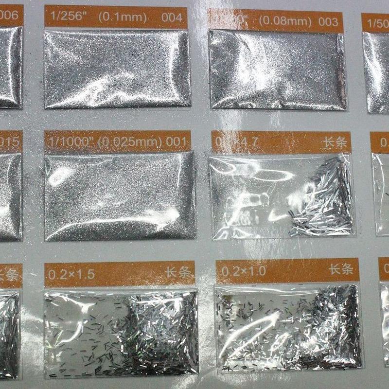 祺珠光金葱粉异形嘴唇亮片镭射泰幻彩色卡color card新样板色卡