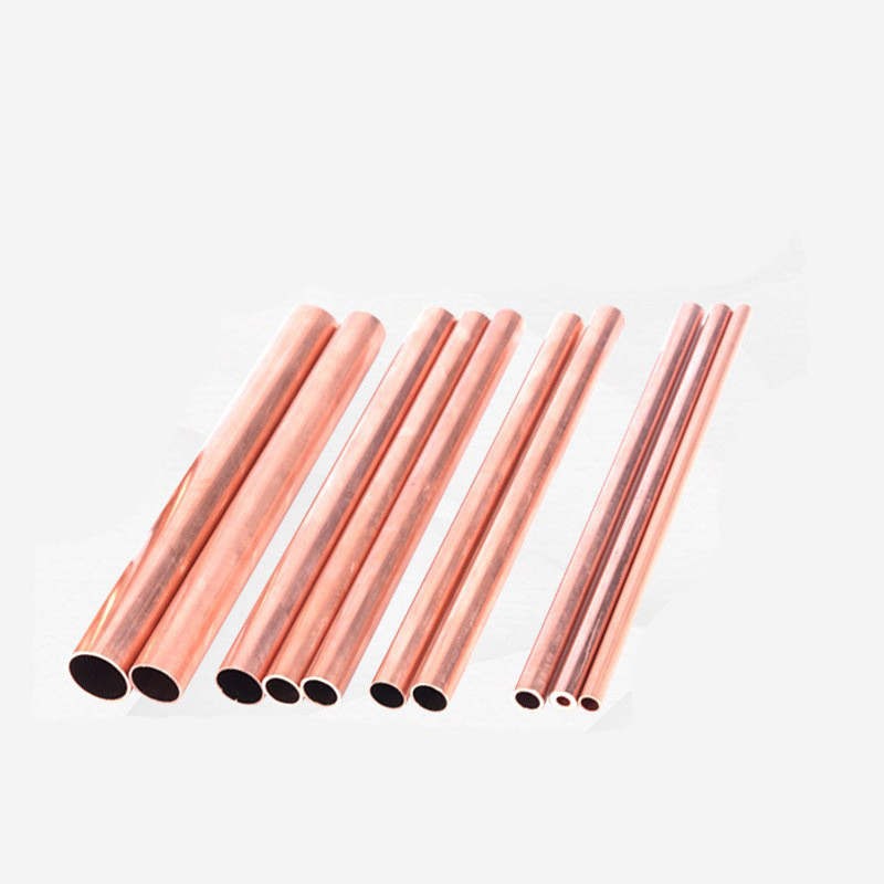 厂家紫铜铜管t2紫铜管铜水管空心铜管水管道加工紫铜管用