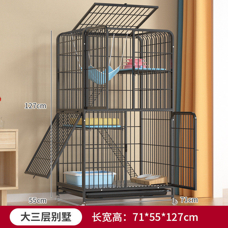 猫笼子两层别墅超大自由空间家用室内带厕所一体舍猫咪猫猫屋窝,宠物/宠物食品及用品,猫笼子/猫别墅,淘宝优惠券,粉丝福利购,淘宝优惠卷