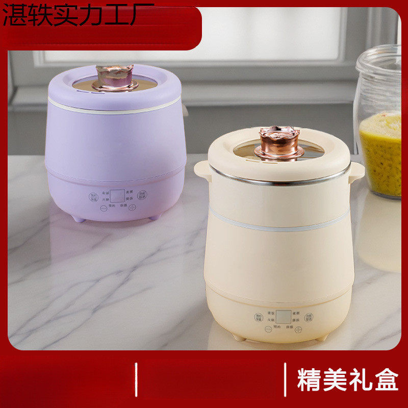 小型电饭锅智能可预约保温迷你多功能电锅单人带蒸笼小份实用