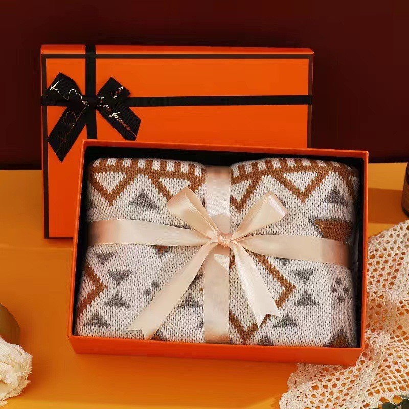 波西米亚毯办公室午睡空调毯针织风盖腿毛毯春夏披肩斗篷沙发毯