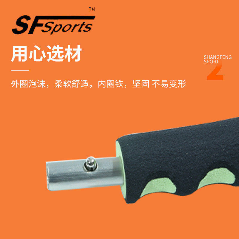 重量绿泡沫呼啦圈健身收腹运动可调节金属内圈型黑色可拆卸呼啦圈