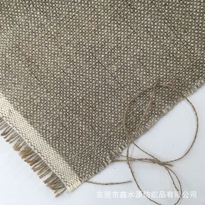 54*66雨露麻纯亚麻面料布料布棉胚麻麻棉布料