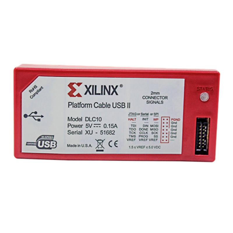 Xilinx赛灵思仿真器HW-USB-II-G赛灵思PlatformCableIIDLC10