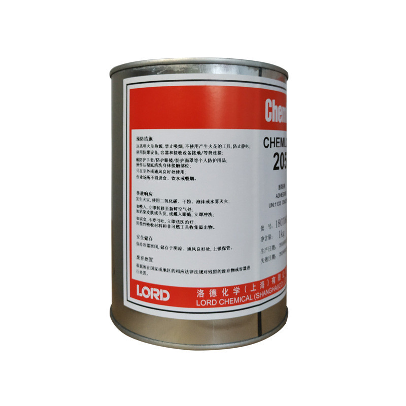 洛德chemlok开姆洛克205金属与橡胶水硫化胶粘剂通用底涂胶热灰色