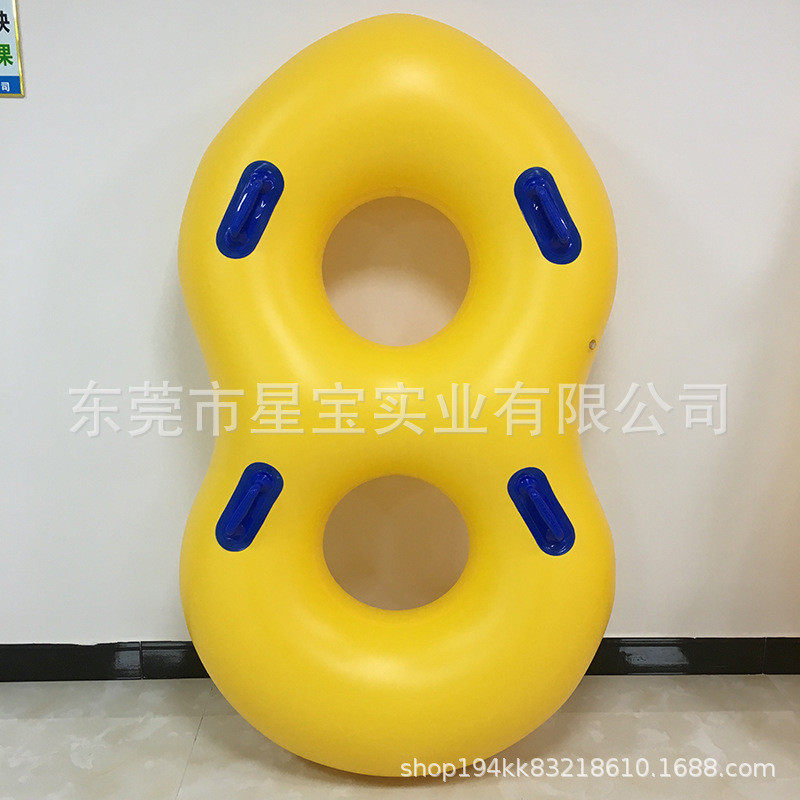水上厂家直销充气源头耐高温皮筏圈水上乐园专用皮筏艇泳圈