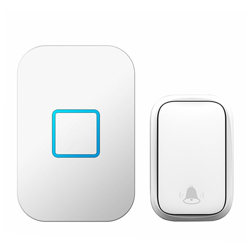 电子电无线门铃家用超远距离智能自发遥控音乐门玲防水老人呼叫器