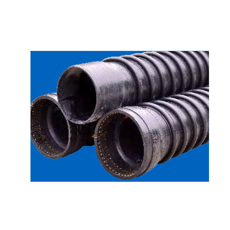 高密度聚乙烯缠绕增强管管（克拉管）埋地排水用增强缠绕hdpeb型