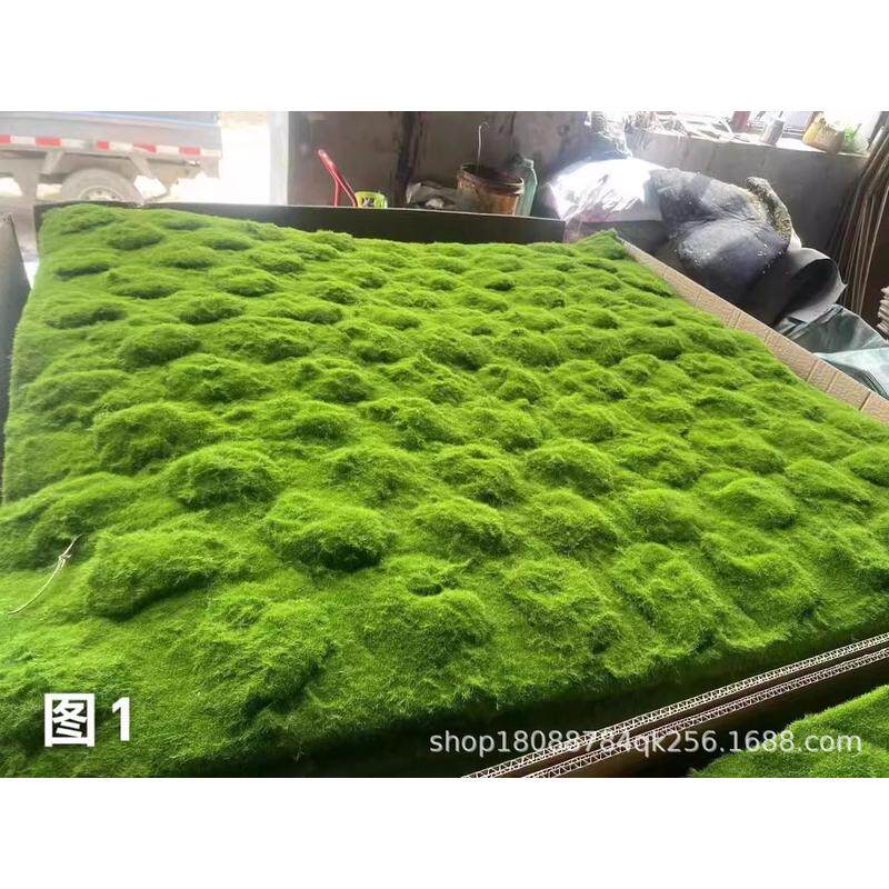 仿真苔藓青苔假青苔背景装饰植物墙草坪微景观仿真苔藓草皮绿色