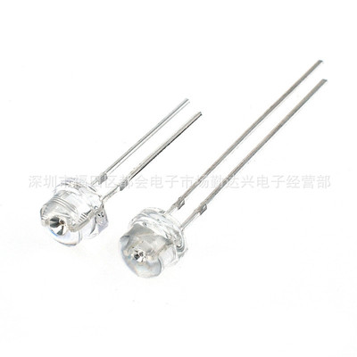 5mm草帽草帽光方片粉红色高亮led草帽灯珠粉红粉红手举灯牌