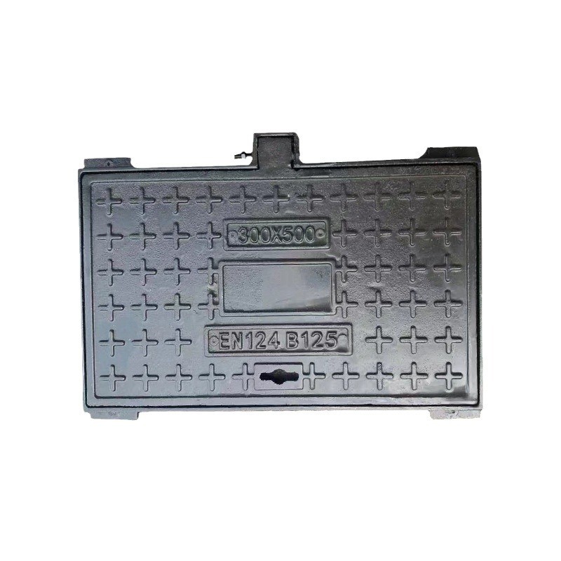 球墨铸铁方型井盖球墨铸铁单双开井盖市政用耐热耐寒耐磨铸铁井盖