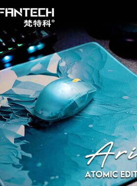 FANTECH梵特科XD7轻量化3395电竞游戏鼠标三模有线无线2.4蓝牙5.0