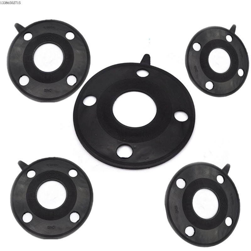 厂家加工带孔橡胶法兰nbr垫片法兰垫片硅胶法兰垫氟胶垫