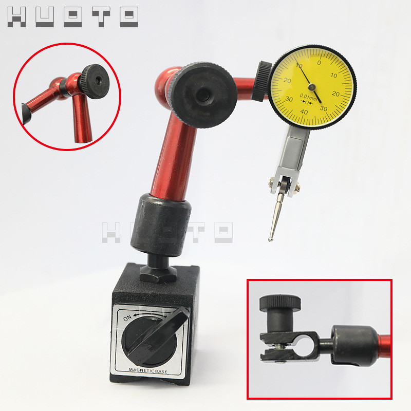 #机械万向小表座 迷你型 磁力表座 万向磁力座百分表座