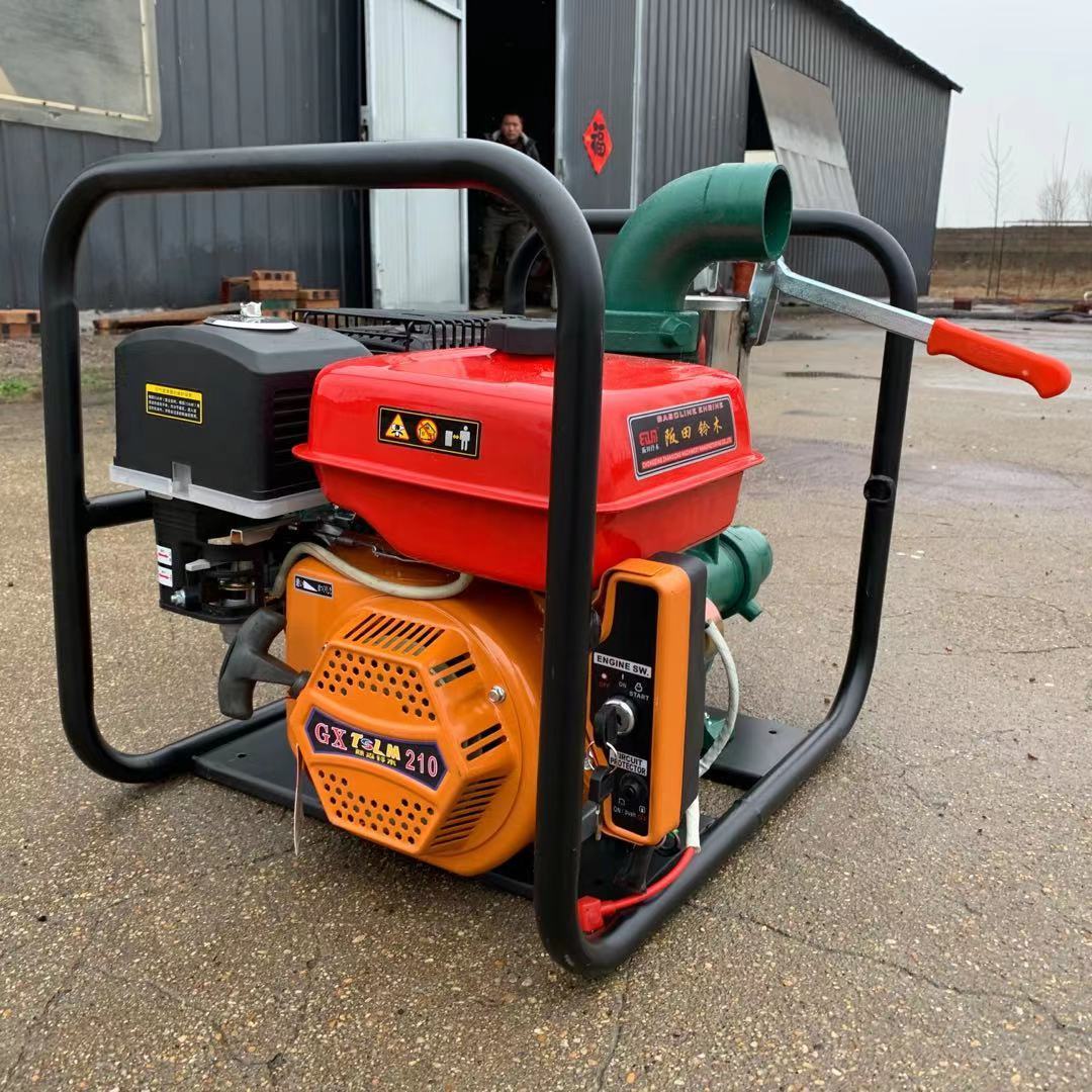 热销汽油推车离心泵框架式泥浆泵污水泵抽水泵淤泥浇水