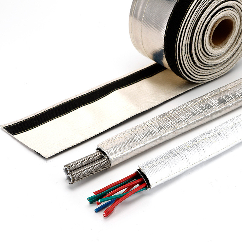 热销厂家供应耐高温硅式套管thsm防火管气管隔热管高粘痒纤维防烫