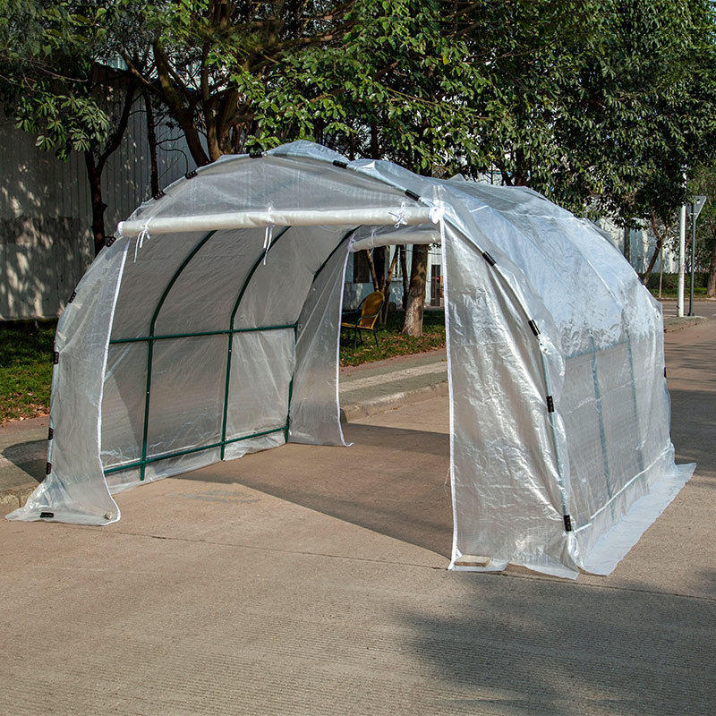 温室花棚暖房保温罩防冻多肉防雨大棚骨架植物种植暖棚鸡鸭养殖棚