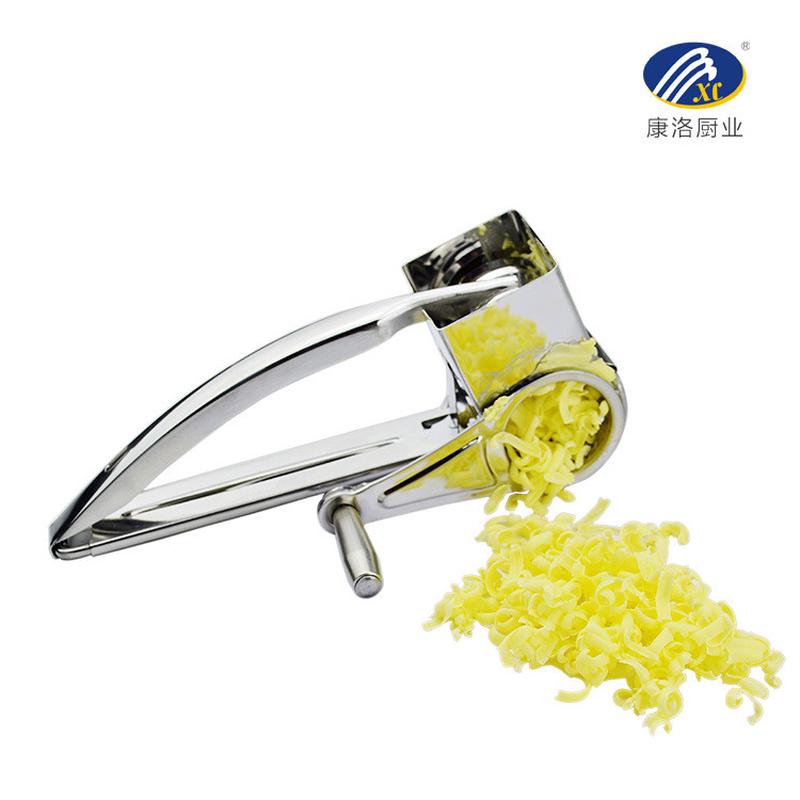 Rotary Cheese Grater Shredder Butter Cutter Slicer Garlic