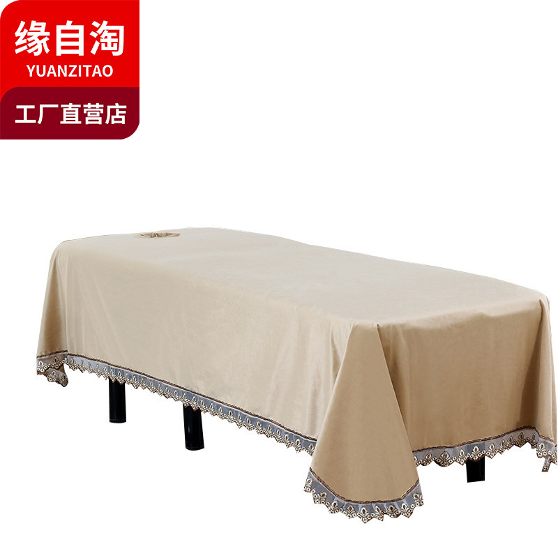 缘自淘家纺美容床单高端荷兰绒加厚舒适花边床单床罩工艺一件起批