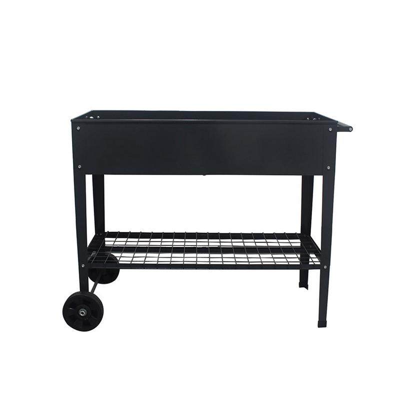 户外花园床种植高脚蔬菜植物花卉种植箱带轮高架镀锌板花床,鲜花速递/花卉仿真/绿植园艺,花盆,淘宝优惠券,粉丝福利购,淘宝优惠卷