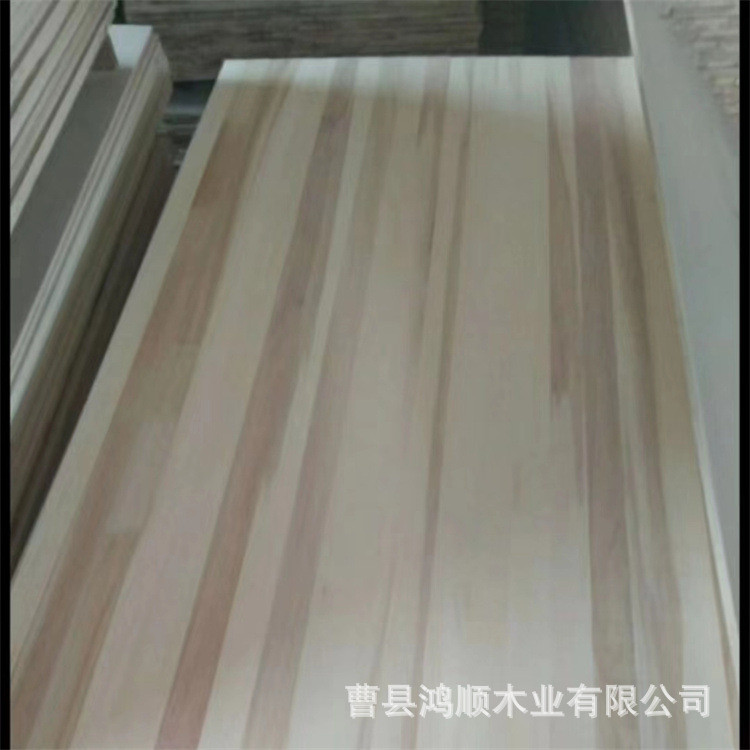 杨木拼接板家具衣柜厨实木板杨木拼板18mm杨木直拼板宿舍床板