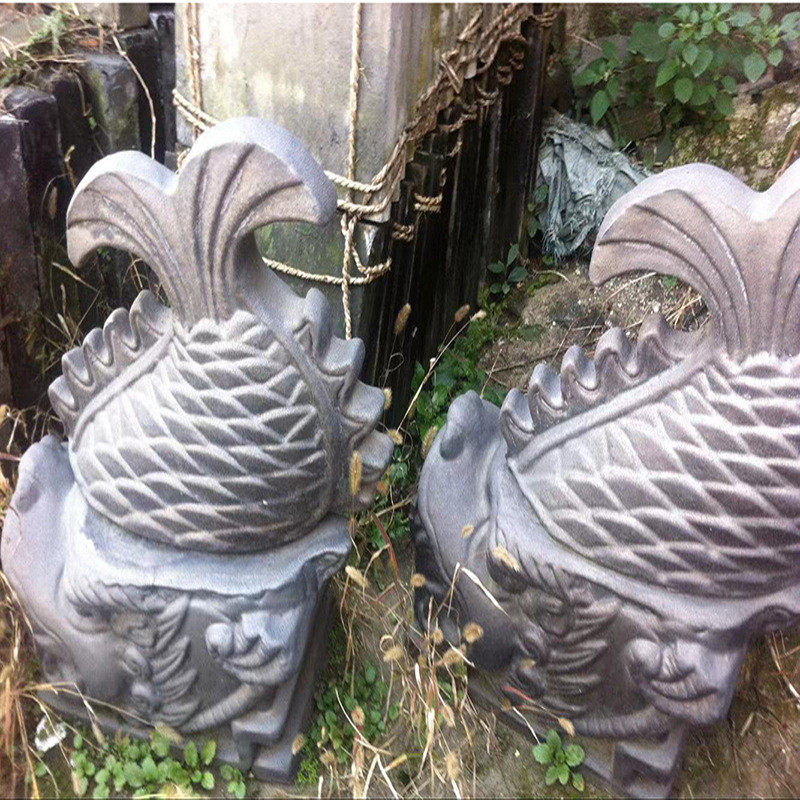 青瓦配件翘角宝顶古建装饰青瓦挑角仿古龙凤翘脚飞檐青瓦配件,基础建材,透水砖,淘宝优惠券,粉丝福利购,淘宝优惠卷