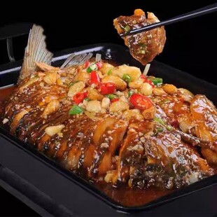 半天妖烤鱼料商用配方青花椒麻辣酱香蒜香柏兰烤鱼料