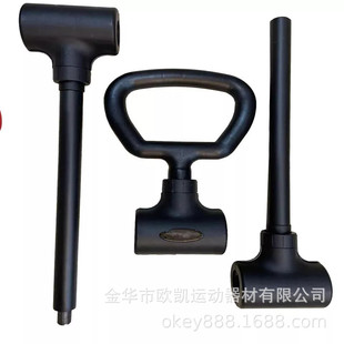 健身哑铃夹助力夹杠铃杆壶铃配件哑铃杠铃便携握把健身器材批发变