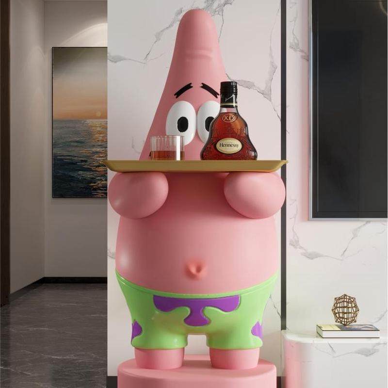 h比奇堡扛把子派电视柜大星旁边客厅沙发艺术落地大型摆件大号礼,家居饰品,其他工艺饰品,淘宝优惠券,粉丝福利购,淘宝优惠卷