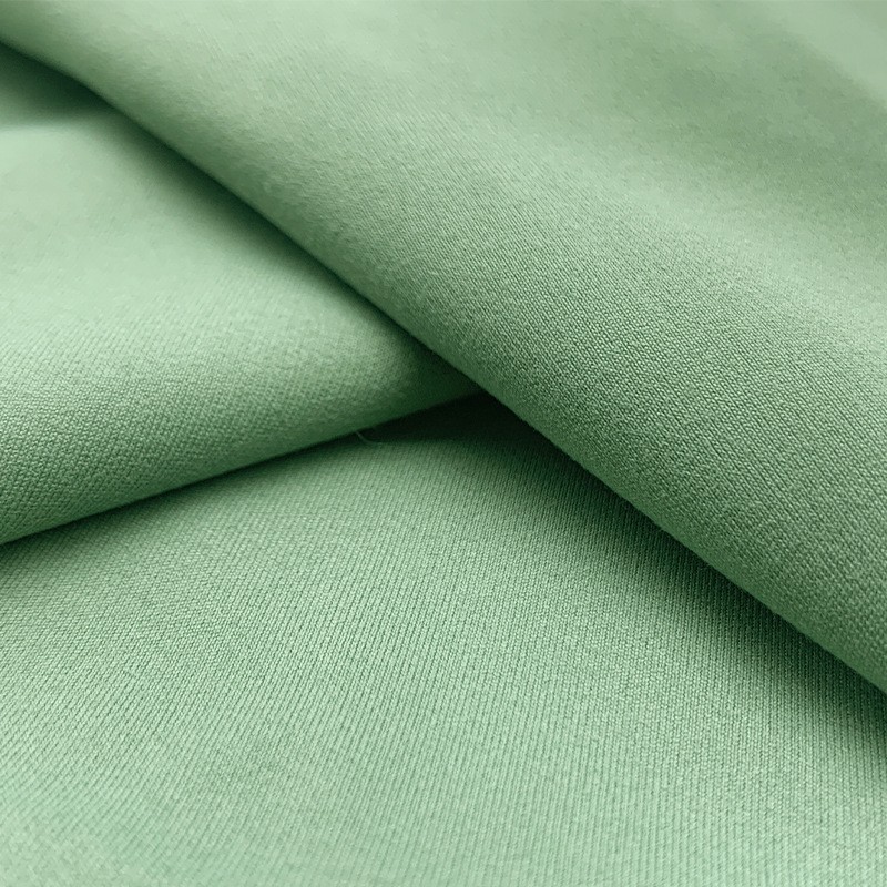 锦纶高弹力布双色隐形鲨鱼皮双磨双面针织速干布料运动瑜伽服面料