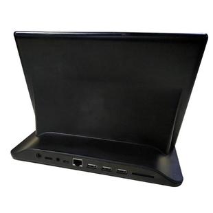 客户满意度评价机分屏广告显示安卓电容屏评价反馈L型服务评价器