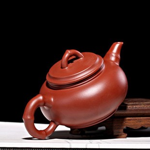 竹 紫砂壺節仿古茶壺純全手工原礦老紫泥功夫泡茶壺茶具套裝