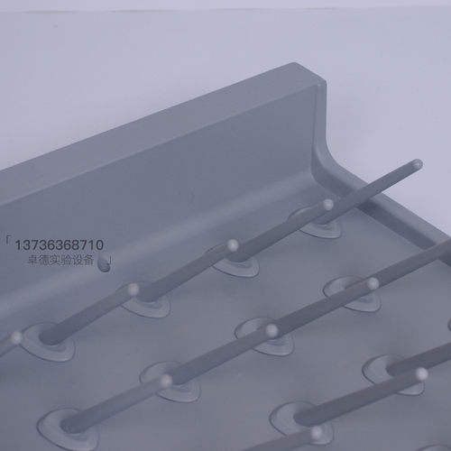 pp滴水架27棒52棒单双面烧杯架沥水架试剂室架子烧杯化验室