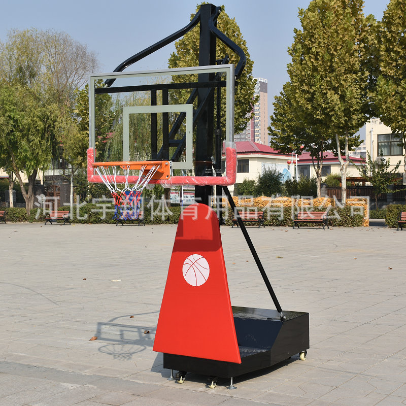 可升降篮球架户外移动比赛儿童篮球架训练室内外成人篮球架