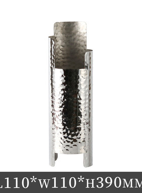 客厅茶几艺术阶梯交错花瓶摆件样板房现代简约桌面组合花器装饰品