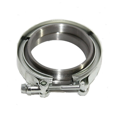 厂家供应v形带法兰不锈钢排气管用于卡箍涡轮排气落水管的3英寸