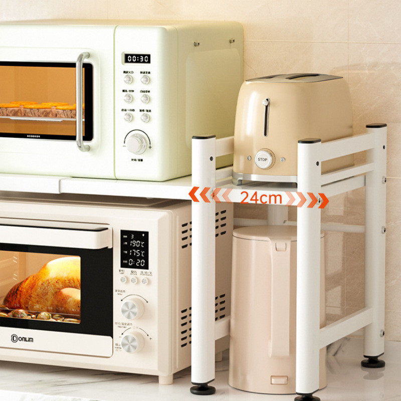 微波炉置物架烤箱架子厨房台面可伸缩厨具收纳架双层电饭锅自由,金属材料及制品,其他金属制品,淘宝优惠券,粉丝福利购,淘宝优惠卷