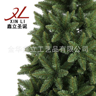 饰品 1.8米2.1米圣诞树圣诞pvc阻燃仿真绿色圣诞树厂家直销加密装