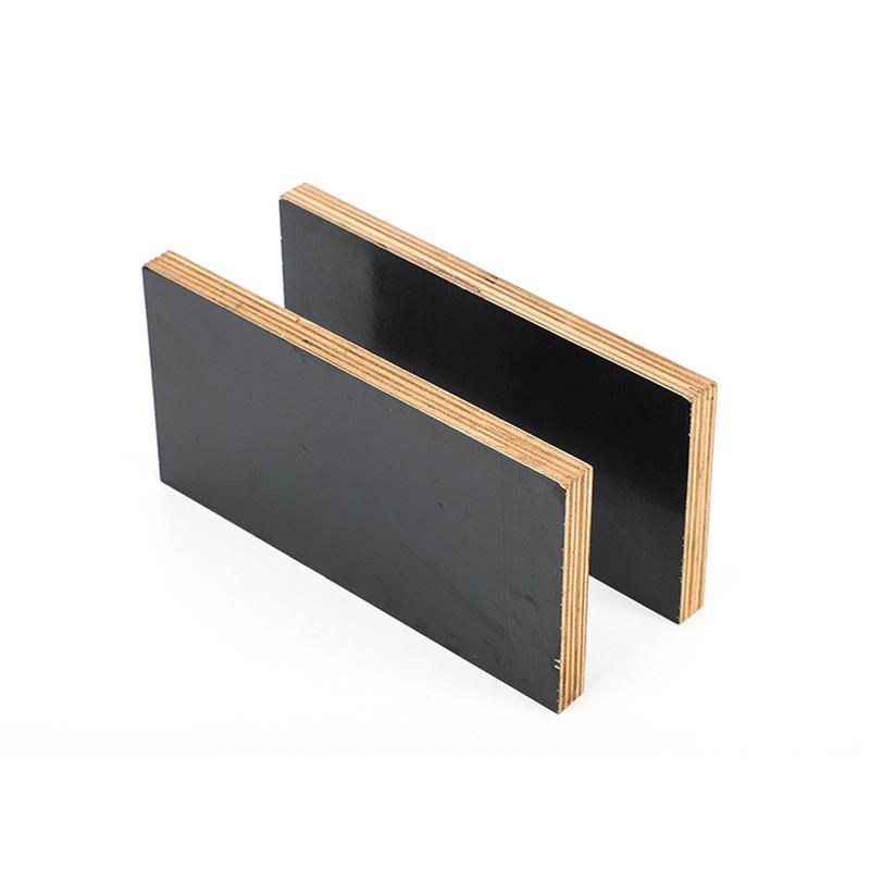 建筑模板两次成型大黑色覆膜板清水模板工地防潮桥梁隧道密实木板