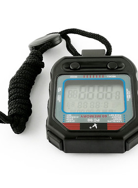 【厂家】天福秒表pc90三排60道计时器秒表计时器停表田径记忆