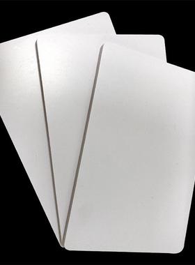 白色雪弗板定做5mm高密度pvc结皮板发泡广告展示板雕刻切割加工