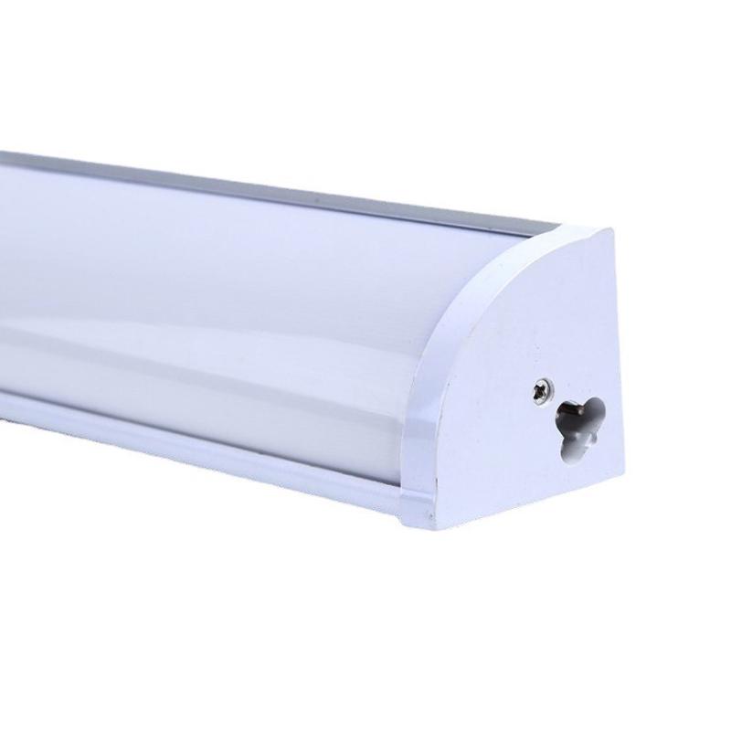 供应led三角支架灯日光直角灯长条一体化t8墙角灯带罩灯管