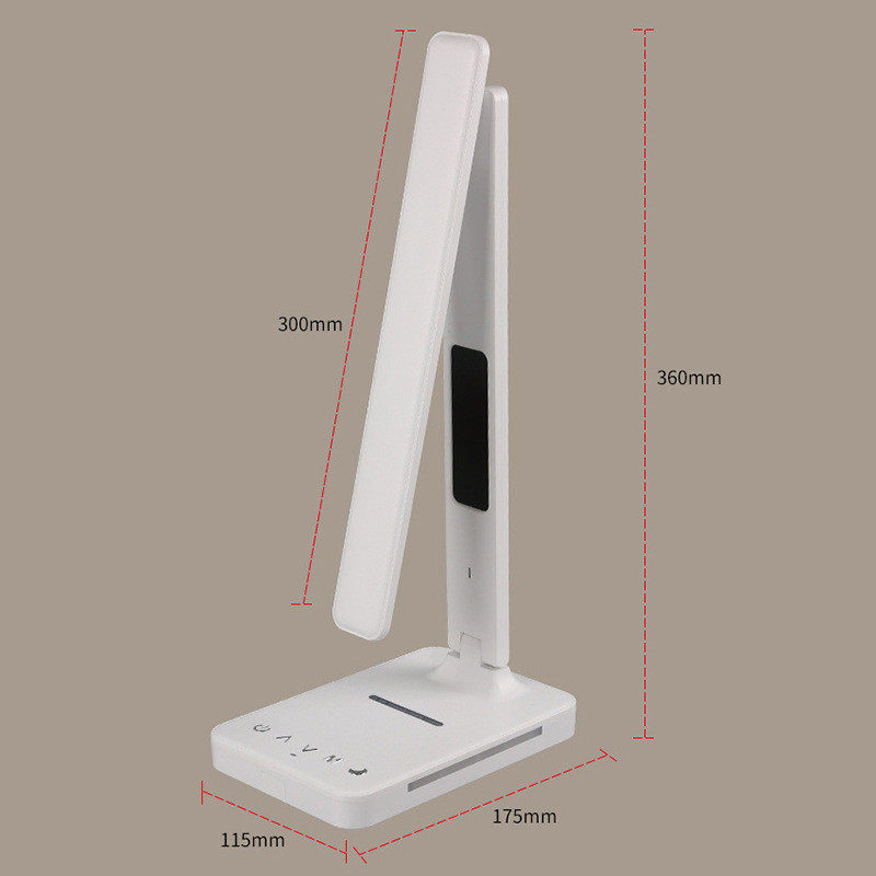 led台灯学习专用大学生的书桌灯带无线充电宿舍床头家用台灯