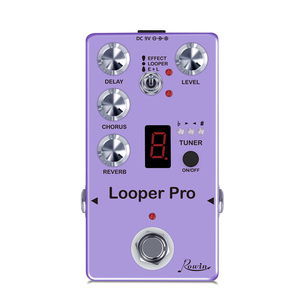 RE-05 Loop 乐句循环合唱延时混响调音效果器 Loop Pro