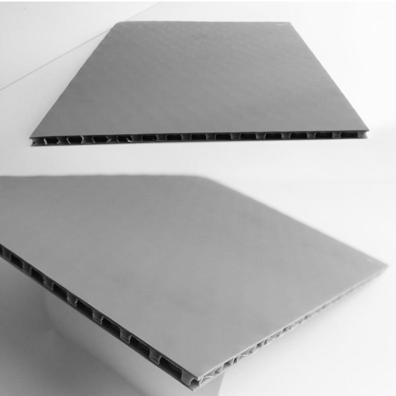 特殊pp塑料双色蜂窝板材四层阻燃隔离pp蜂窝板产家直销