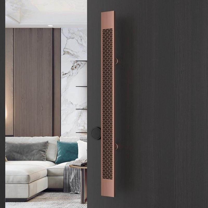 中式仿古铜玻璃门把手豪华酒店会所大门拉手雕刻祥云厂家扶手木门