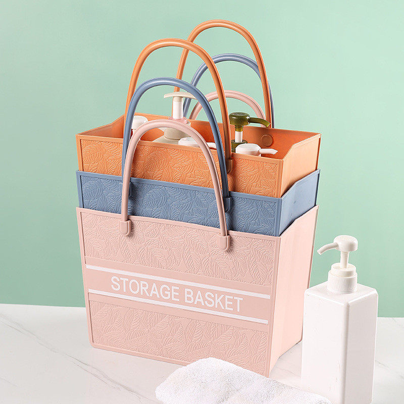 手提篮篮子浴室浴筐学生澡堂塑料沐浴洗漱蓝卫生间收纳筐洗浴洗澡,收纳整理,橱柜收纳筐,淘宝优惠券,粉丝福利购,淘宝优惠卷