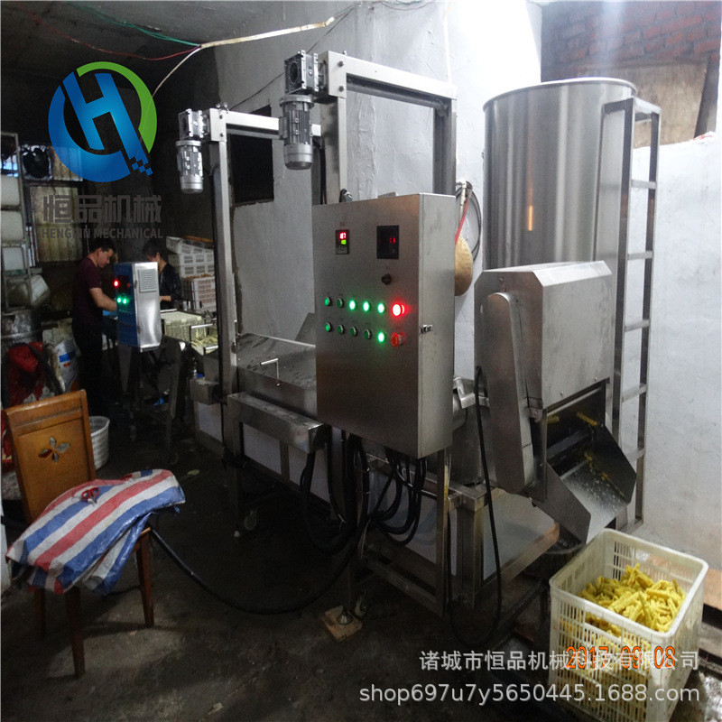 热销实体厂家直供连续式全自动挂浆设备藕条薯条上浆机裹浓浆的设