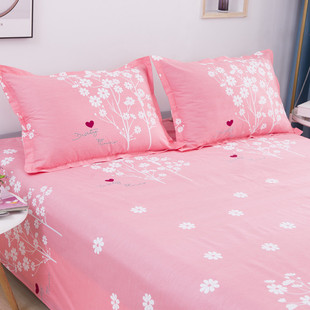 1f13纯棉床单单件100四季儿童学生宿舍男1.5米双人床被单垫单单人