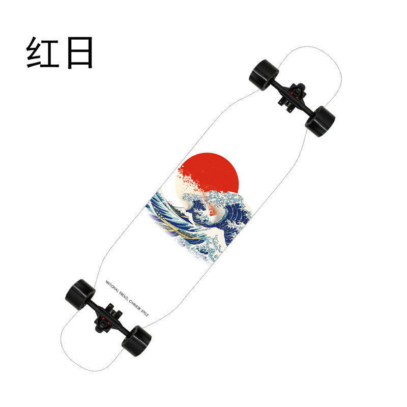 长板滑板舞板专业成人滑板公路双翘长板枫木女生dancing厂家批发